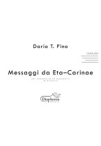 MESSAGGI DA ETA CARINAE per pianoforte (2 esecutori) [DIGITALE]